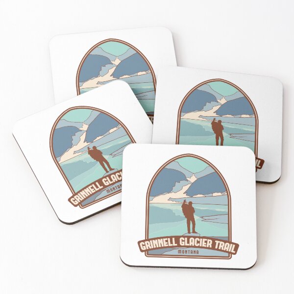 Item preview, Grinnell Glacier Trail – Montana hiker designed and sold by Moritz Schwäble.