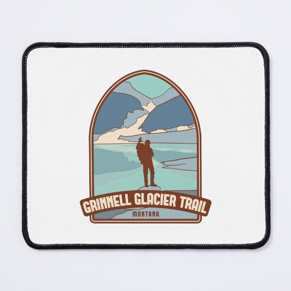 Item preview, Grinnell Glacier Trail – Montana hiker designed and sold by Moritz Schwäble.