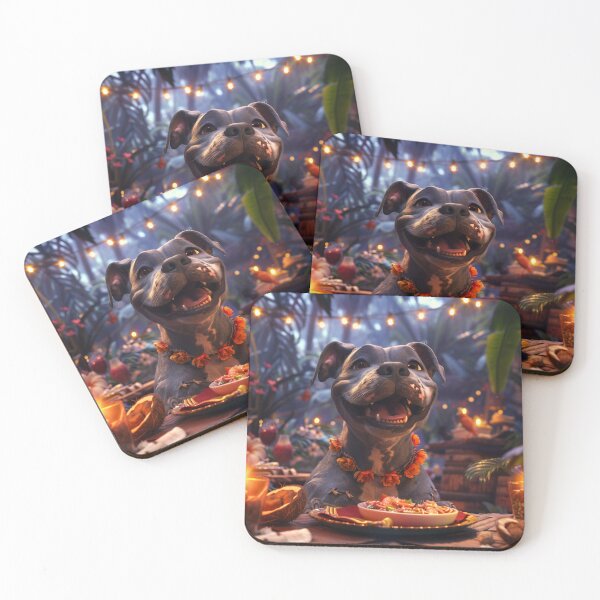 Item preview, Joyful Canine Festivities at Dusk designed and sold by palmyst.