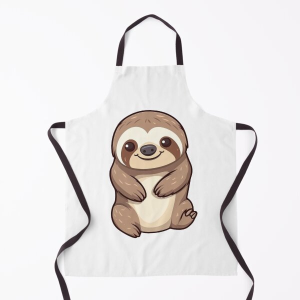 Item preview, Baby Sloth Cute Kawaii Chibi cartoon animal designed and sold by Cutepix.