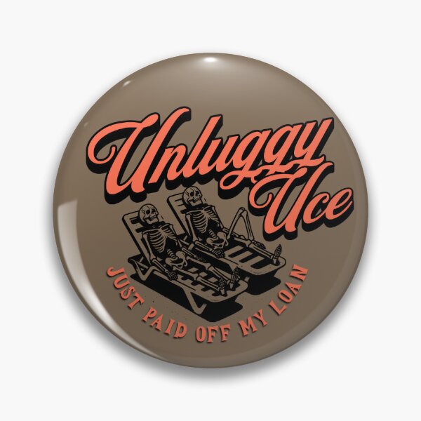 Item preview, Unluggy Uce, Retro Island Funny Trending Saying designed and sold by BingysBarn.