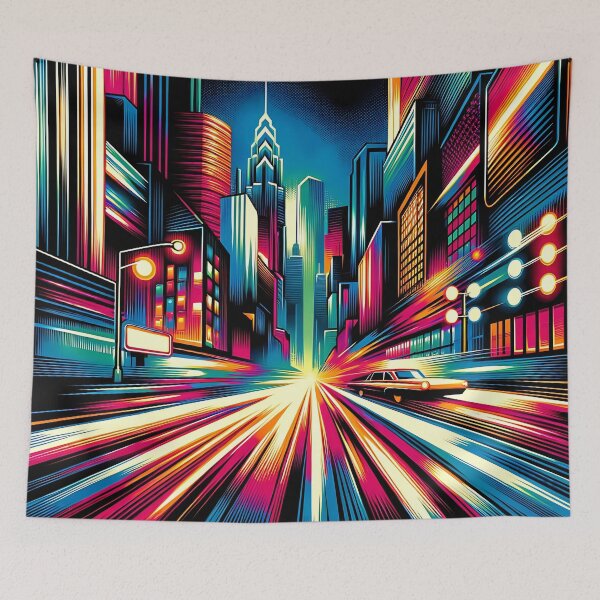 Item preview, Blinding Lights - Weeknd - Original Poster Design designed and sold by Sovietmovies.