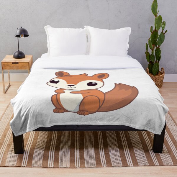 Item preview, Squirrel Cute Kawaii Chibi cartoon pet animal designed and sold by Cutepix.