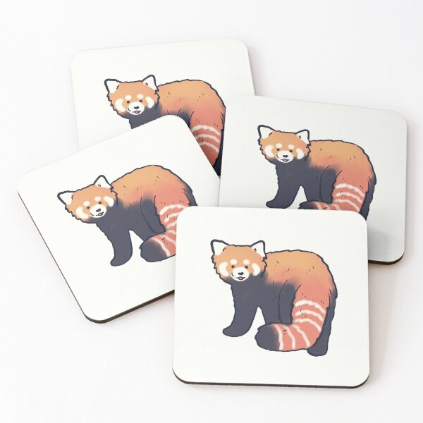 Item preview, cartoon red panda  designed and sold by Mayarart.