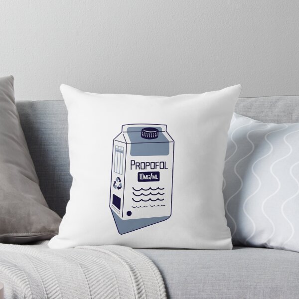 Item preview, Anesthesiology Propofol Milk Anesthesia Medical Funny Design White designed and sold by The Remi Reserve.