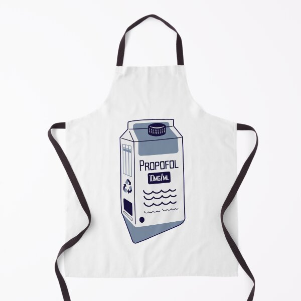 Item preview, Anesthesiology Propofol Milk Anesthesia Medical Funny Design White designed and sold by The Remi Reserve.