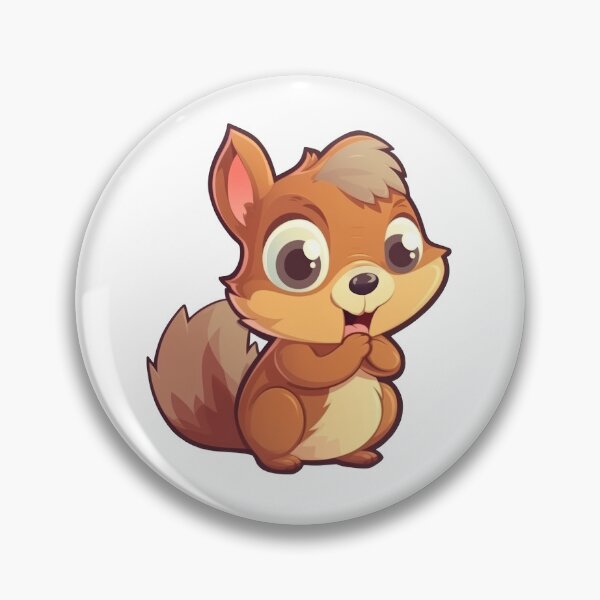 Artikelvorschau, Eichhörnchen 2 Süßes Kawaii Chibi Cartoon Haustier entworfen und verkauft von Cutepix.