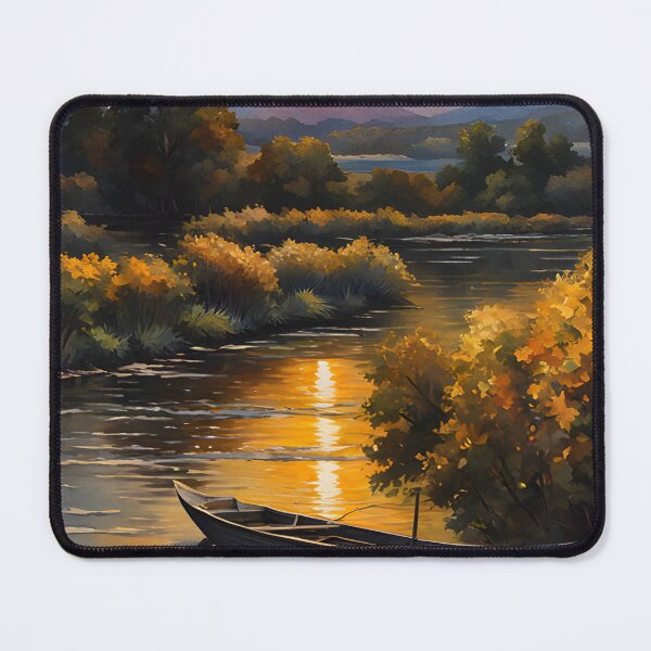 Item preview, Sunset on the river designed and sold by Newrealis.