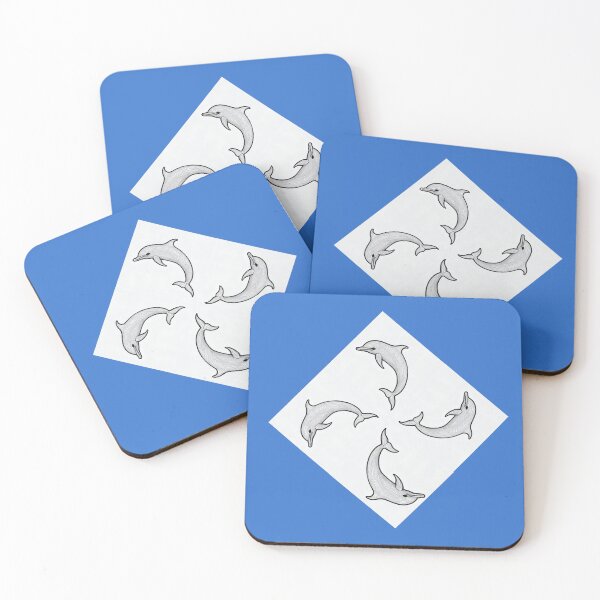 Item preview, Bottlenose Dolphin swirl design designed and sold by Graywing68.