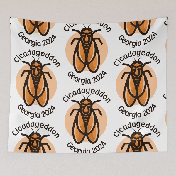 Item preview, Cicadageddon Georgia 2024 designed and sold by EmeraldeaArt.