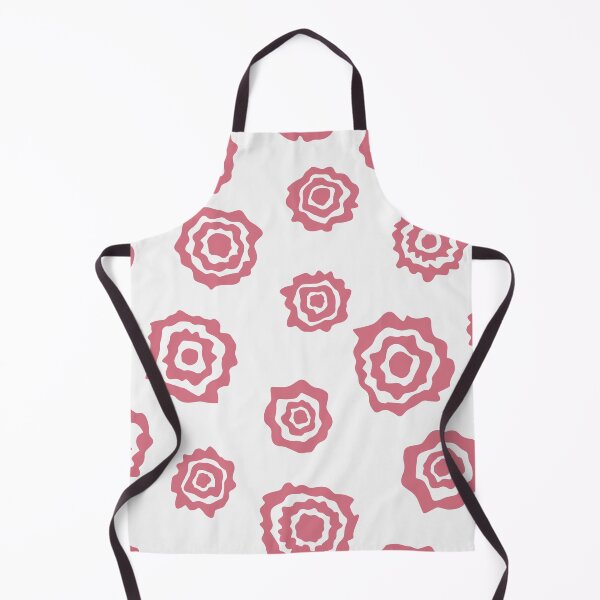 Item preview, Pattern With Pink Rosette Motifs on a White Background designed and sold by AusraB.