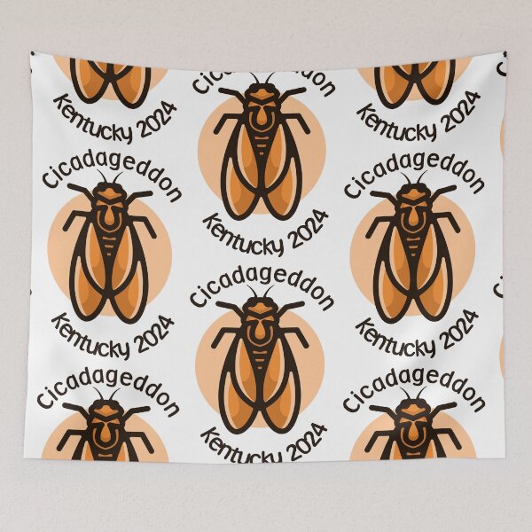 Item preview, Cicadageddon Kentucky 2024 designed and sold by EmeraldeaArt.