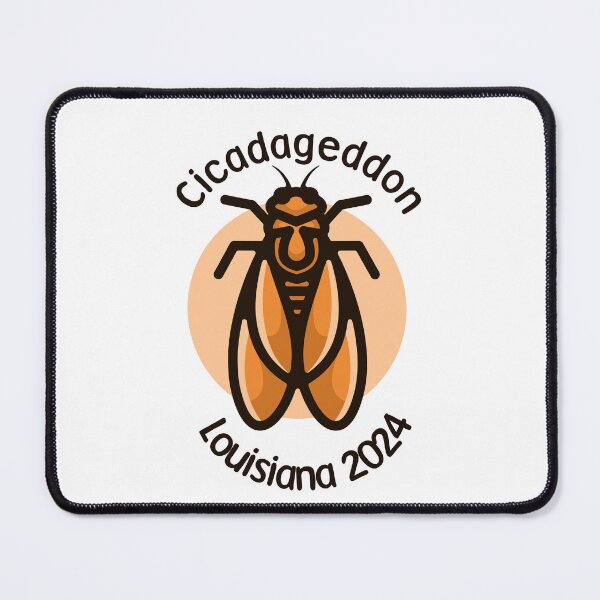Item preview, Cicadageddon Louisiana 2024 designed and sold by EmeraldeaArt.