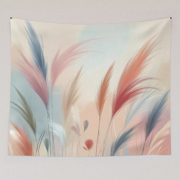 Item preview, Colourful long grasses.  designed and sold by ShazellArt.