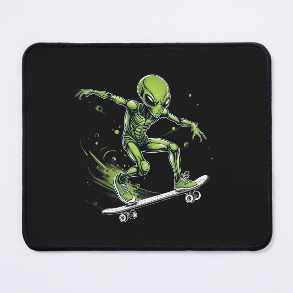 Item preview, Alien on Skateboard designed and sold by JackFreestone.