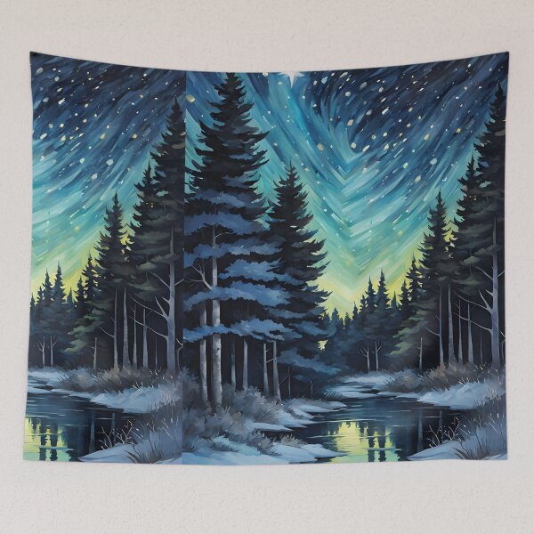 Item preview, Night blue in the jungle designed and sold by Newrealis.