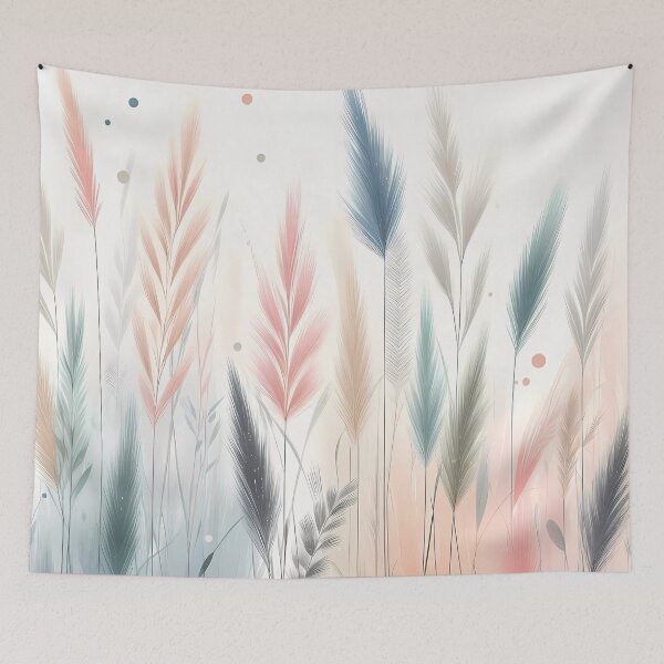 Item preview, Colourful long grasses.  designed and sold by ShazellArt.