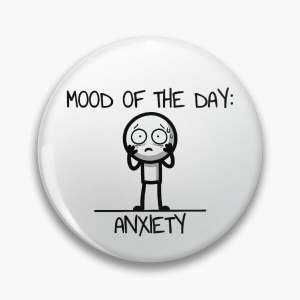 Item preview, Mood of The Day: Anxiety - Stickman Crew #27 designed and sold by TheRumblingNerd.