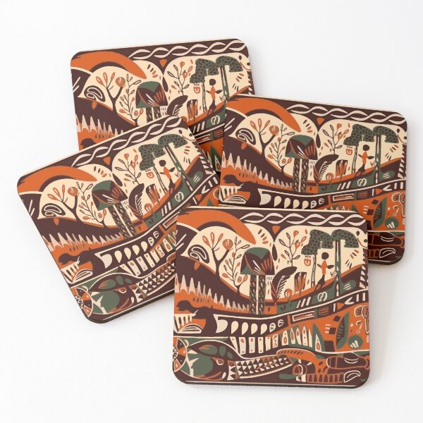 Item preview, Abstract pattern in native African style designed and sold by L7GraphicLab.