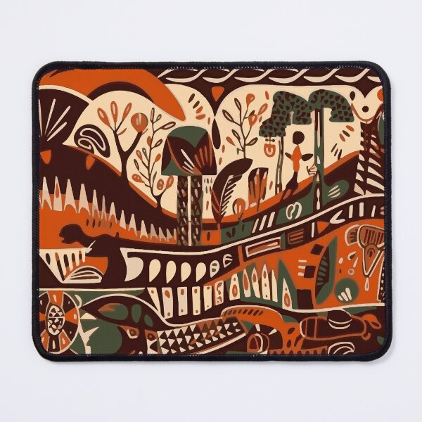 Item preview, Abstract pattern in native African style designed and sold by L7GraphicLab.