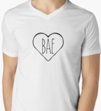 Bae heart Men's V-Neck T-Shirt