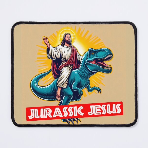 Item preview, Jurassic Jesus 2 with logo designed and sold by Retr0Tshirts.