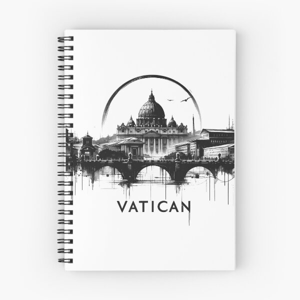 Item preview, Sumie Vatican City Travel Painting designed and sold by TomFrontierArt.
