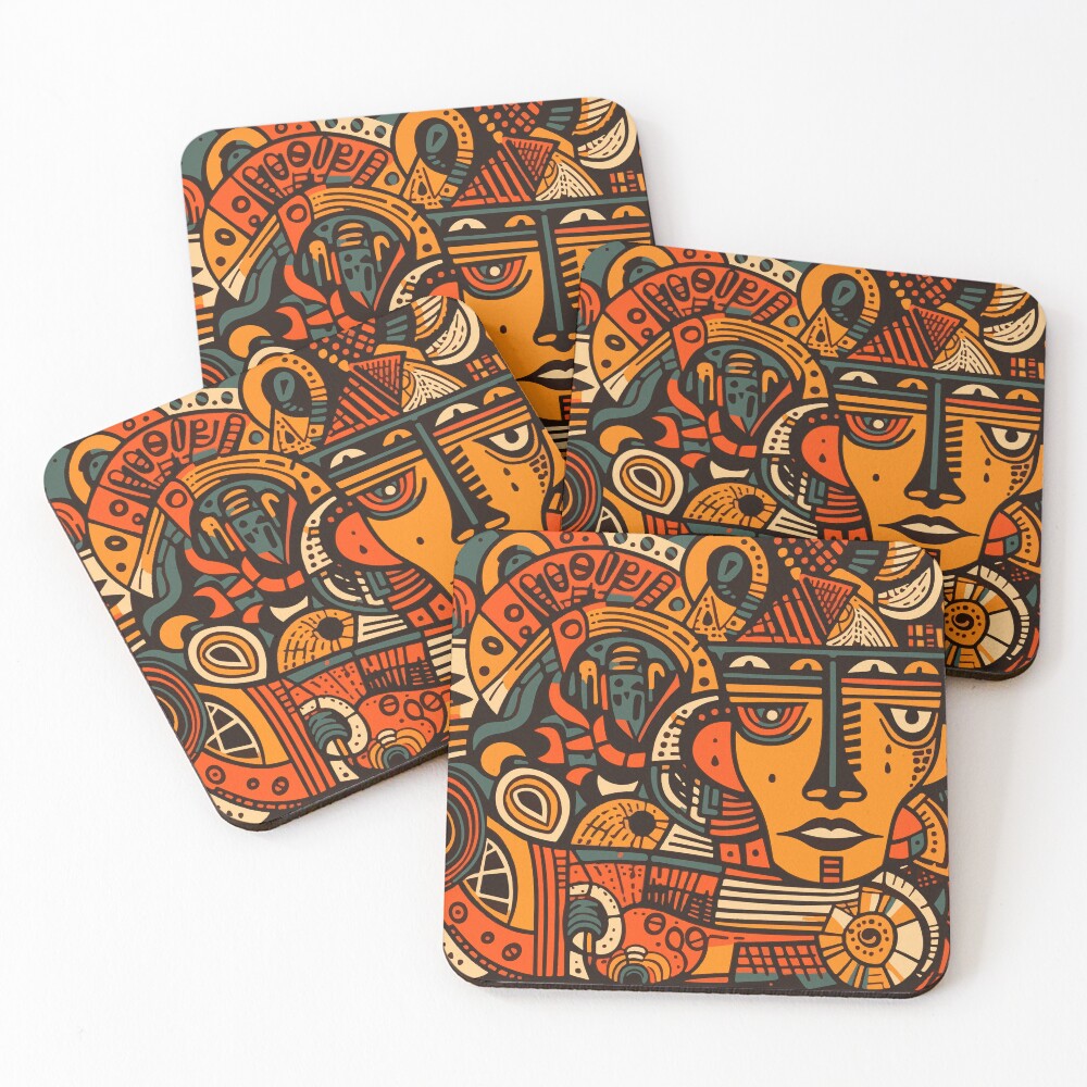 Item preview, Coasters (Set of 4) designed and sold by L7GraphicLab.