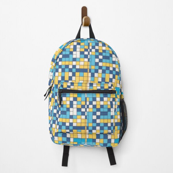 Item preview, Tiles of Blue and Yellow designed and sold by Myriam Iart.