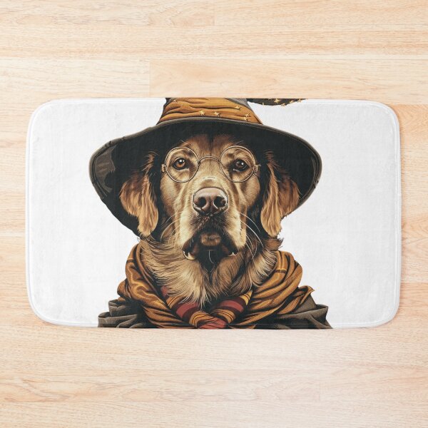 Item preview, Golden Retriever Wizard designed and sold by NicolasGlowArt.