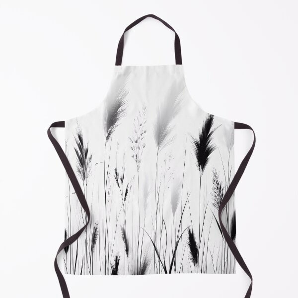 Item preview, Black and white long grasses.  designed and sold by ShazellArt.