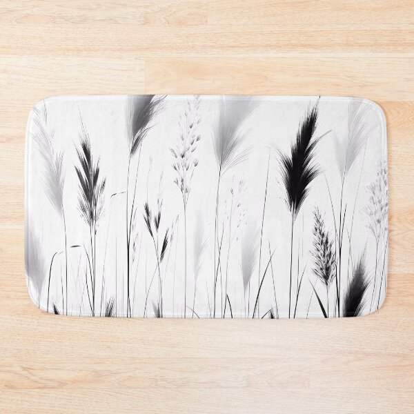 Item preview, Black and white long grasses.  designed and sold by ShazellArt.