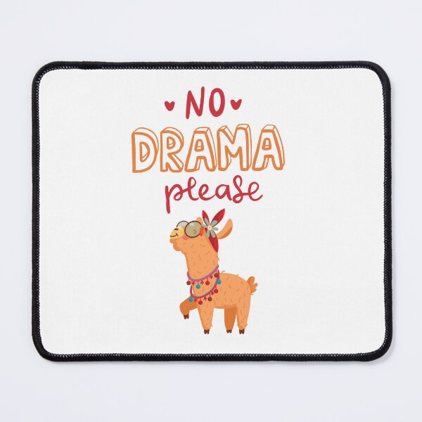 Item preview, No drama ,please! designed and sold by ArtAngiTresors.