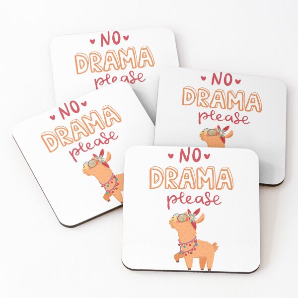 Item preview, No drama ,please! designed and sold by ArtAngiTresors.