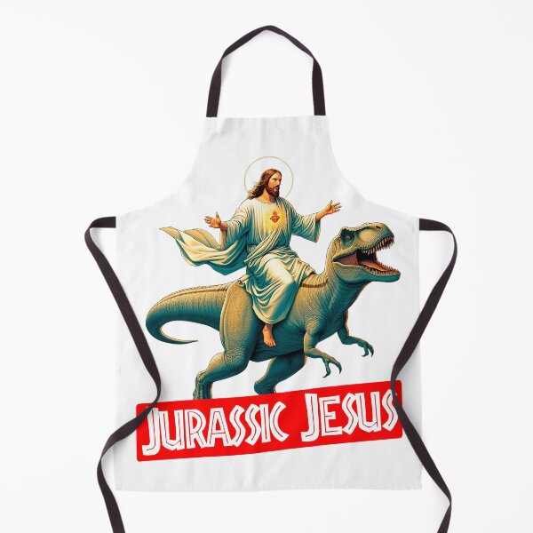 Item preview, Jurassic Jesus 3 with Logo designed and sold by Retr0Tshirts.