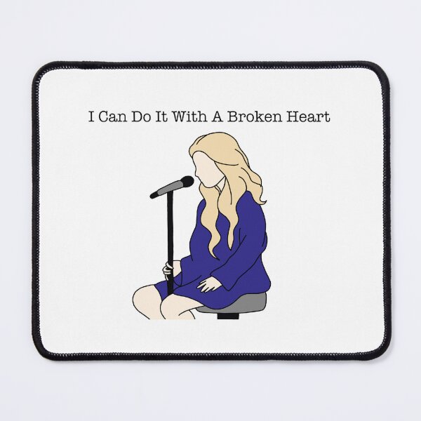 Item preview, I Can Do It With A Broken Heart TTPD Taylor Swift designed and sold by maureenpollock.