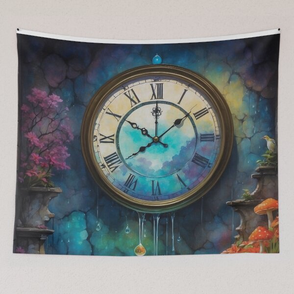 Item preview, Timeless Elegance Wall Clock designed and sold by Animepic222.