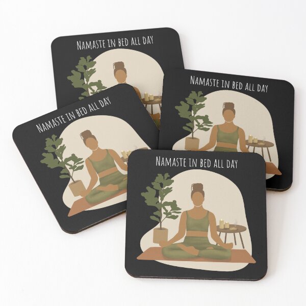 Item preview, Namaste in bed all day designed and sold by Lemon's Corner.