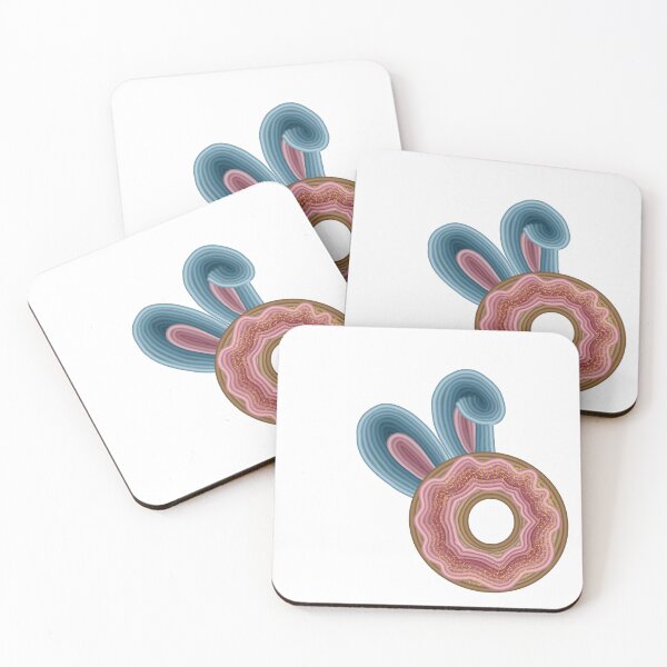 Item preview, donut, easter donut, sweet easter bunny designed and sold by Tetiana Pohurska.