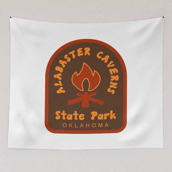 Item preview, Alabaster Caverns State Park Oklahoma Campfire designed and sold by bivenart.