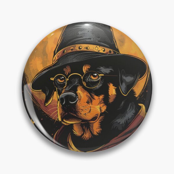Item preview, Wizard Dog With Glasses  designed and sold by NicolasGlowArt.