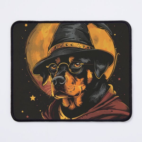 Item preview, Wizard Dog With Glasses  designed and sold by NicolasGlowArt.