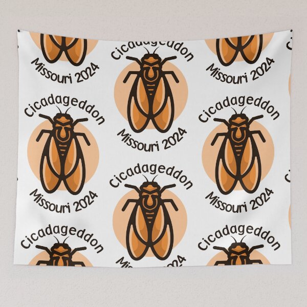 Item preview, Cicadageddon Missouri 2024 designed and sold by EmeraldeaArt.