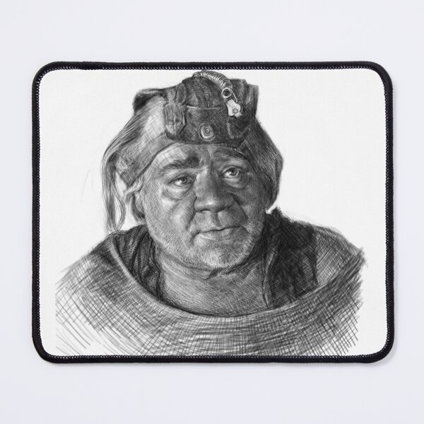 Item preview, Pencil sketch of Evgeniy Leonov designed and sold by maria0505.