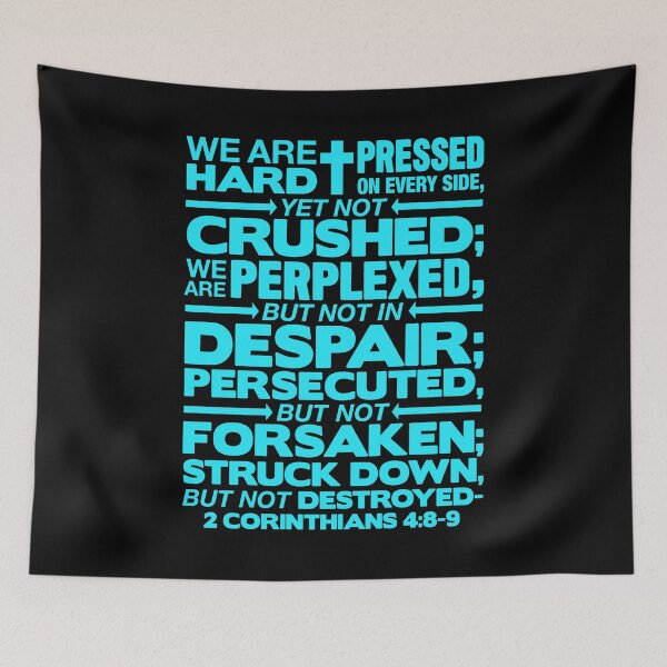 Item preview, 2 Corinthians 4:8-9 Not Forsaken designed and sold by plushism.