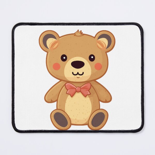 Item preview, Teddy Bear 2 Cute Kawaii Chibi Hand drawn Illustration designed and sold by Cutepix.