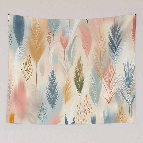 Item preview, Colourful long grasses.  designed and sold by ShazellArt.
