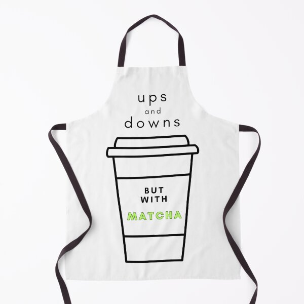 Item preview, Ups And Downs But With Matcha, Tea Lover Gifts designed and sold by MagdaKlosArt.
