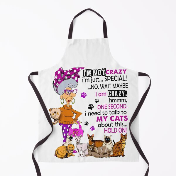 Item preview, Crazy Cat Lady Talks to Cats designed and sold by quiltsncatitude.