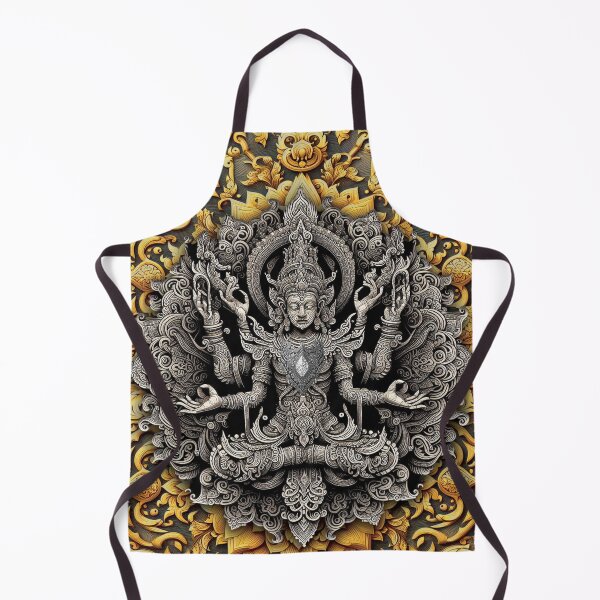 Item preview, God of wealth, millionaire, ancient Thai art designed and sold by Bspaces.